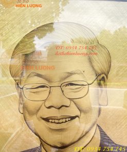 Tranh Bác Nguyễn Phú Trọng Bằng Đồng Xước