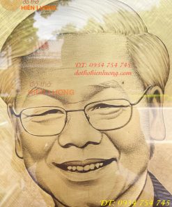 Tranh Bác Nguyễn Phú Trọng Bằng Đồng Xước