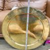 Mâm Đồng Chạm Tứ Linh Bằng Đồng ĐK 57cm