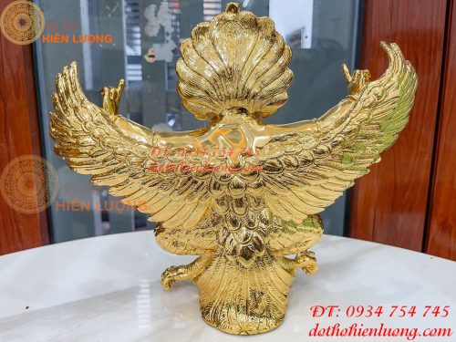 Tượng Đại Bàng Kim Sí Điểu Mạ Vàng 24K