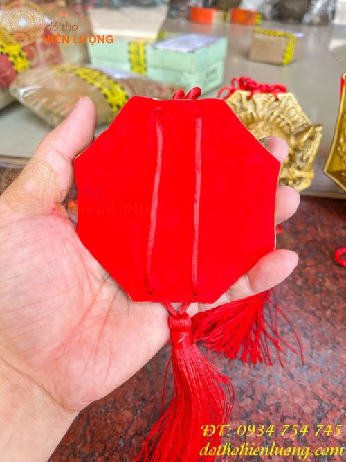 Mặt Hổ Phù Bằng Đồng Hóa Sát Cầu An