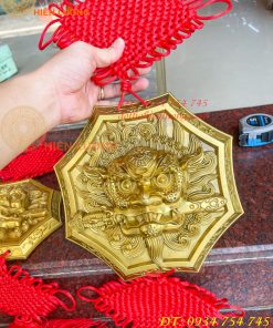 Mặt Hổ Phù Bằng Đồng Hóa Sát Cầu An