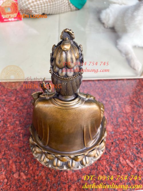 Tượng Đại Thế Chí Bồ Tát Bằng Đồng Cao 30cm