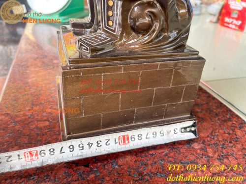 Tượng Trần Quốc Tuấn Cao 50cm Khảm Tam Khí Kĩ