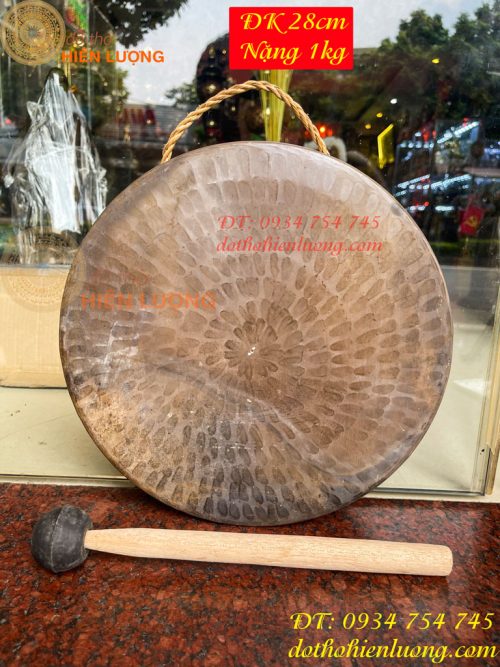 Thanh La Bằng Đồng Đường Kính 28cm