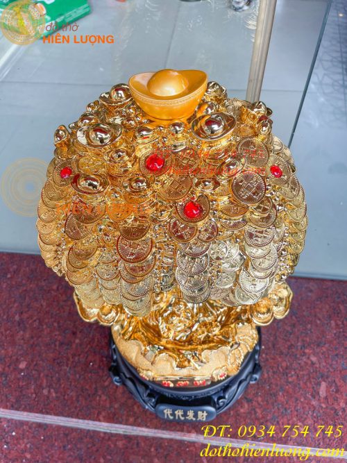 Cây Tiền Bằng Bột Đá Hút Tài Lộc Phong Thủy