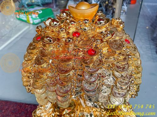 Cây Tiền Bằng Bột Đá Hút Tài Lộc Phong Thủy
