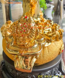 Cây Tiền Bằng Bột Đá Hút Tài Lộc Phong Thủy