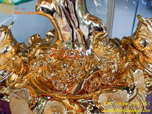 Cây Tiền Bằng Bột Đá Hút Tài Lộc Phong Thủy