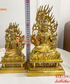 Tượng Bất Động Minh Vương Phong Thủy Bằng Đồng