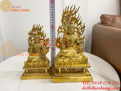 Tượng Bất Động Minh Vương Phong Thủy Bằng Đồng