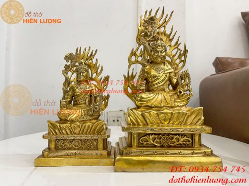 Tượng Bất Động Minh Vương Phong Thủy Bằng Đồng