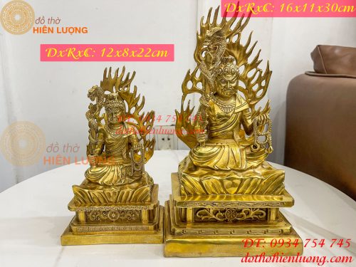 Tượng Bất Động Minh Vương Phong Thủy Bằng Đồng
