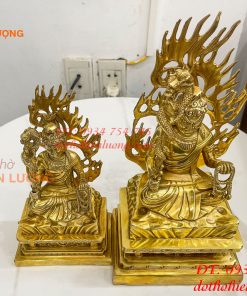 Tượng Bất Động Minh Vương Phong Thủy Bằng Đồng