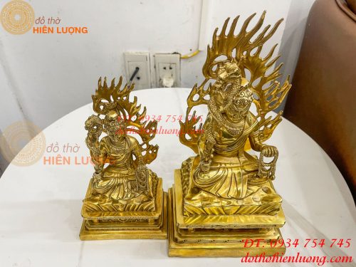 Tượng Bất Động Minh Vương Phong Thủy Bằng Đồng