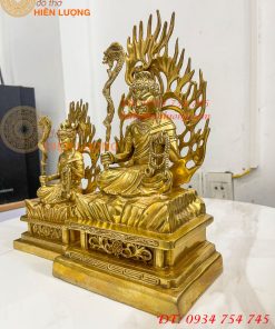 Tượng Bất Động Minh Vương Phong Thủy Bằng Đồng