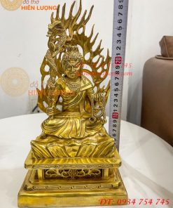 Tượng Bất Động Minh Vương Phong Thủy Bằng Đồng