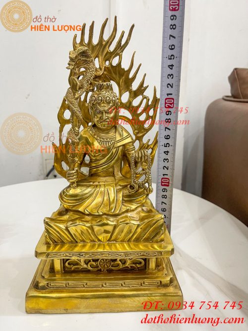 Tượng Bất Động Minh Vương Phong Thủy Bằng Đồng