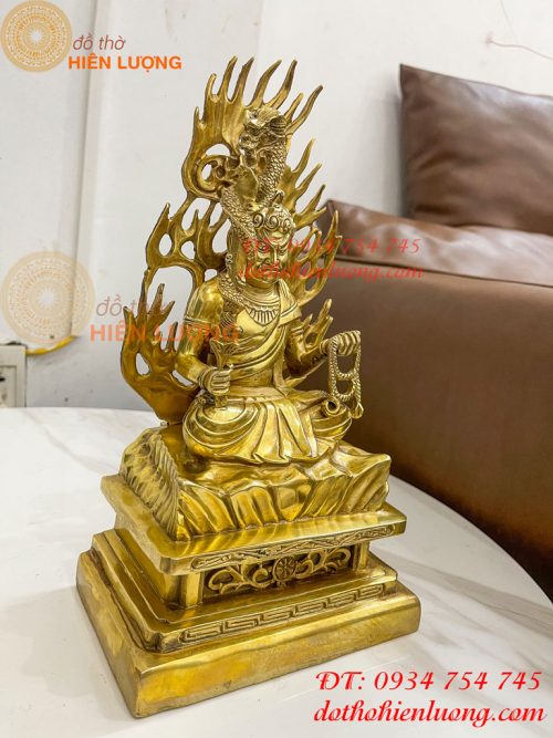 Tượng Bất Động Minh Vương Phong Thủy Bằng Đồng
