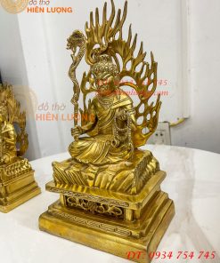 Tượng Bất Động Minh Vương Phong Thủy Bằng Đồng