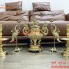 Bộ Ngũ Sự Đỉnh Số 2 Bằng Đồng Vĩnh Tiến