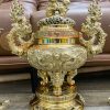 Quả Đỉnh Bằng Đồng Vĩnh Tiến Số 2 Cao 42cm