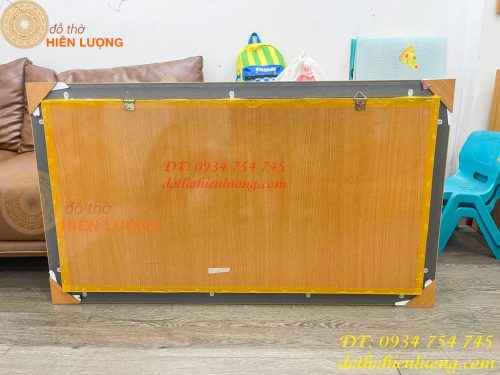 Tranh Mâm Ngũ Quả 72x117cm Bằng Đồng Thờ Cúng