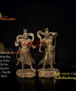 Tượng Kim Cang Lực Sĩ Bằng Đồng Hun Cao 20cm