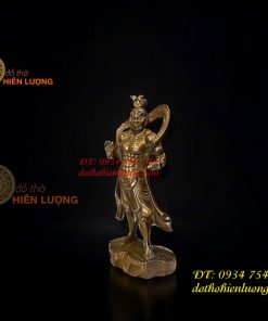 Tượng Kim Cang Lực Sĩ Bằng Đồng Hun Cao 20cm