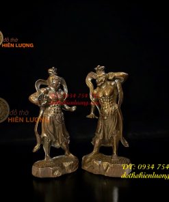 Tượng Kim Cang Lực Sĩ Bằng Đồng Hun Cao 20cm
