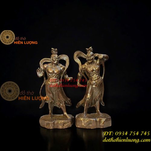 Tượng Kim Cang Lực Sĩ Bằng Đồng Hun Cao 20cm