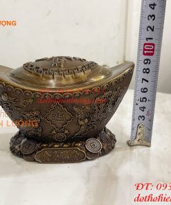 Thỏi Vàng Tứ Linh Bằng Đồng Phong Thủy