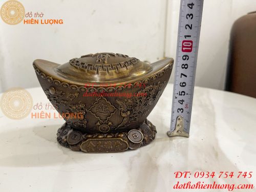 Thỏi Vàng Tứ Linh Bằng Đồng Phong Thủy