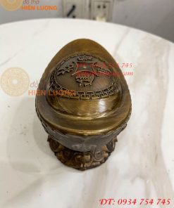Thỏi Vàng Tứ Linh Bằng Đồng Phong Thủy