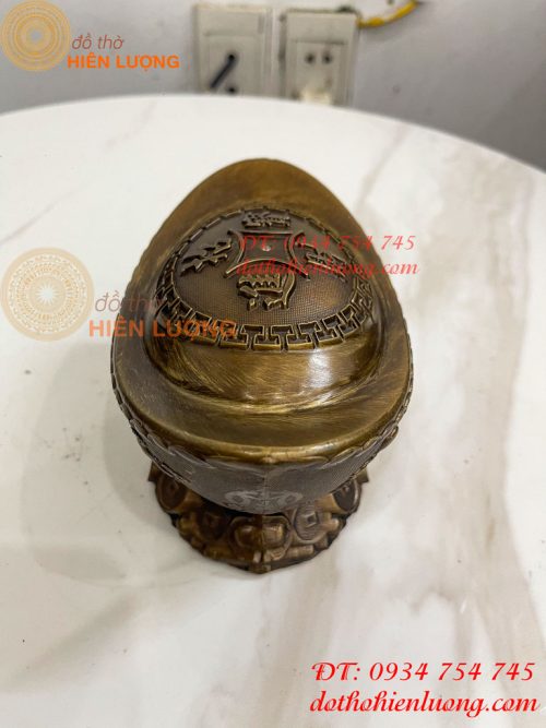 Thỏi Vàng Tứ Linh Bằng Đồng Phong Thủy