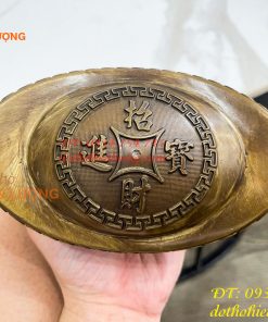 Thỏi Vàng Tứ Linh Bằng Đồng Phong Thủy