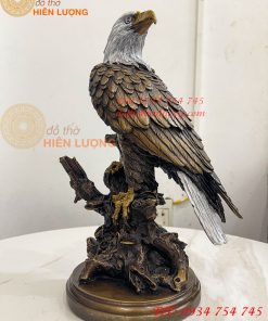 Tượng Chim Đại Bàng Gốc Cây Bằng Đồng Phong Thủy