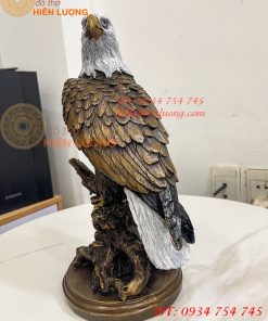 Tượng Chim Đại Bàng Gốc Cây Bằng Đồng Phong Thủy