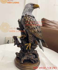 Tượng Chim Đại Bàng Gốc Cây Bằng Đồng Phong Thủy