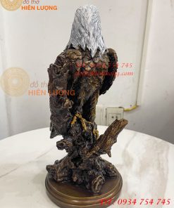 Tượng Chim Đại Bàng Gốc Cây Bằng Đồng Phong Thủy
