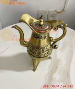 Bình Rượu 3 Chân Bằng Đồng Tần Thủy Hoàng