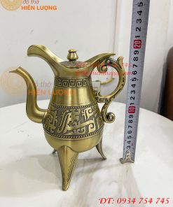Bình Rượu 3 Chân Bằng Đồng Tần Thủy Hoàng