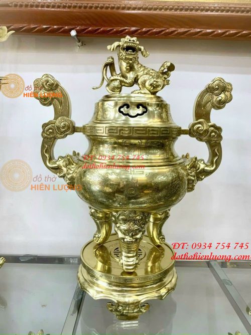 Bộ Ngũ Sự Đỉnh Cattut Cao 62cm Nặng 42kg