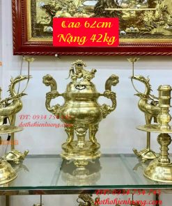Bộ Ngũ Sự Đỉnh Cattut Cao 62cm Nặng 42kg