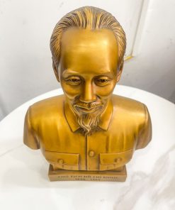 Tượng Bán Thân Bác Hồ Bằng Đồng Cao 32cm