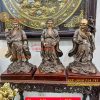 Bộ Tam Đa Phúc Lộc Thọ Khảm Tam Khí Bằng Đồng Đỏ