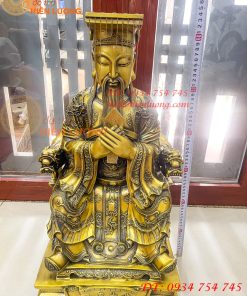 Tượng Ngọc Hoàng Cao 66cm Bằng Đồng