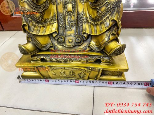 Tượng Ngọc Hoàng Cao 66cm Bằng Đồng