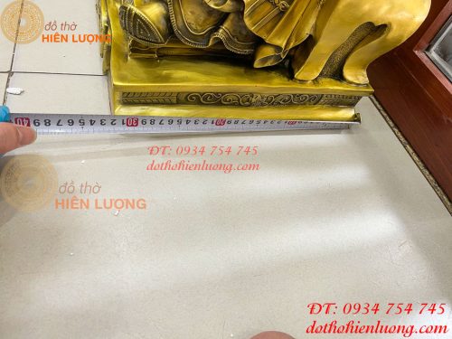 Tượng Ngọc Hoàng Cao 66cm Bằng Đồng