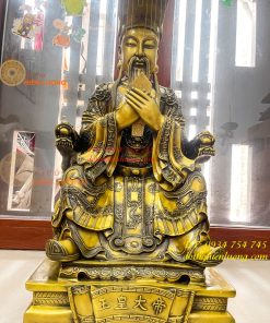 Tượng Ngọc Hoàng Cao 66cm Bằng Đồng